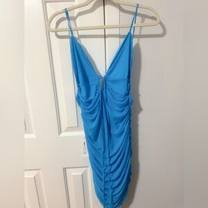 NWT Bardot Raina Mesh Backless Mini Dress